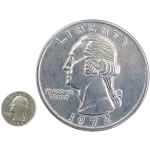 GIANT 3-INCH QUARTER by Johnson Magic